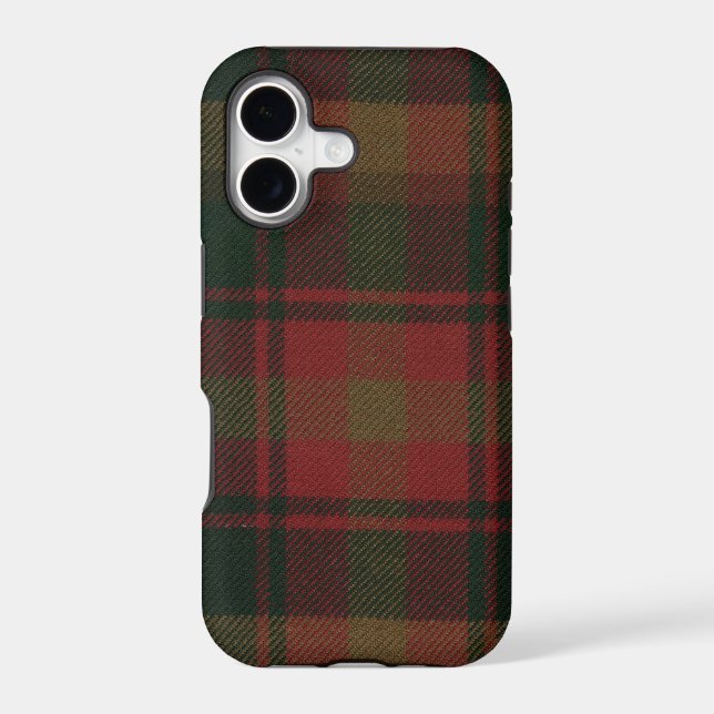 Maple Leaf Tartan iPhone 5 BARELY THERE Case (Back)