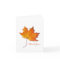 Maple Leaf Thank You 2 Note Card