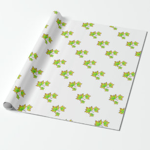 Maple Leaf Wrapping Paper