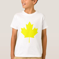 Maple Leaf YellowTransp The MUSEUM Zazzle Gifts