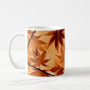 Maple Leaves Banner Coffee Mug