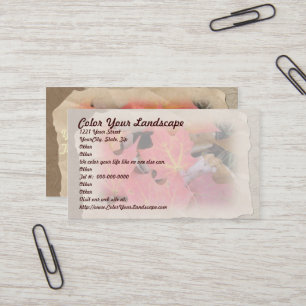 Maple Leaves Business Card
