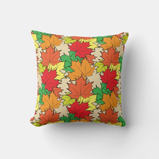 Maple leaves I Cushion (Front)