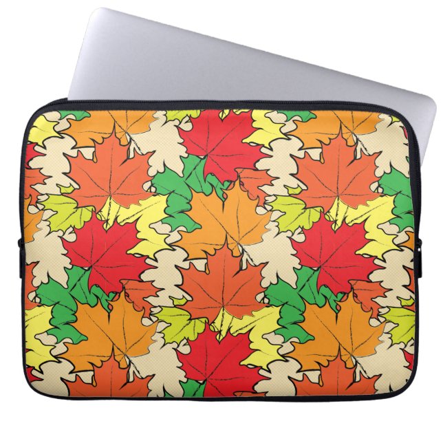 Maple leaves I Laptop Sleeve (Front)