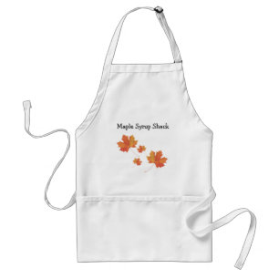 Maple Leaves Maple Syrup Business Apron