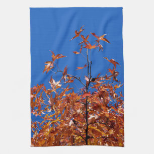 Maple Leaves Tea Towel
