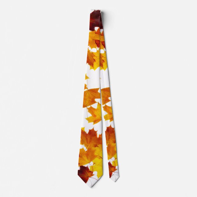 Maple leaves tie (Front)