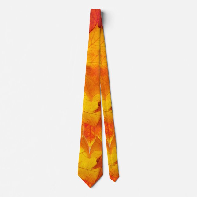 Maple leaves tie (Front)