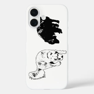 Maple-Light Watch — Retriever Duo iPhone 16 Case