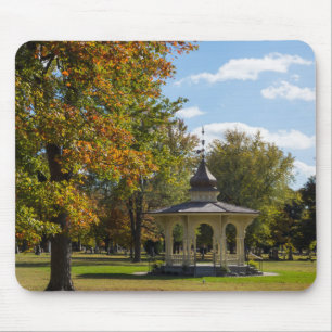 Maple Park Autumn Gazebo Mouse Mat