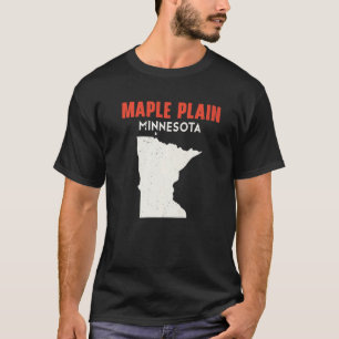 Maple Plain Minnesota USA State America Travel Min T-Shirt