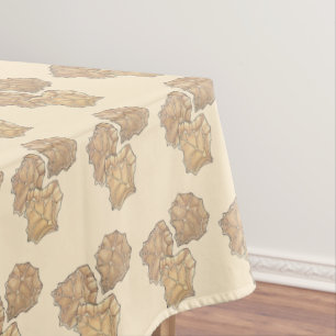 Maple Sugar Festival Syrup Candy Maine Canadian Tablecloth