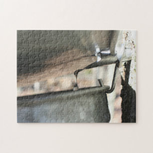 Maple Sugar Sap Running From Tree Nature Jigsaw Puzzle