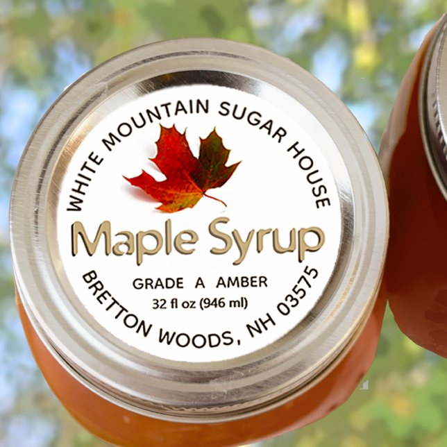 Maple Syrup Colourful Sugar Maple Waterproof Decal (Creator Uploaded)