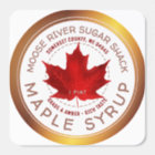 Maple Syrup Copper Border Red Sugar Maple Leaf