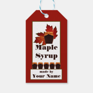 Maple Syrup Gift Tags