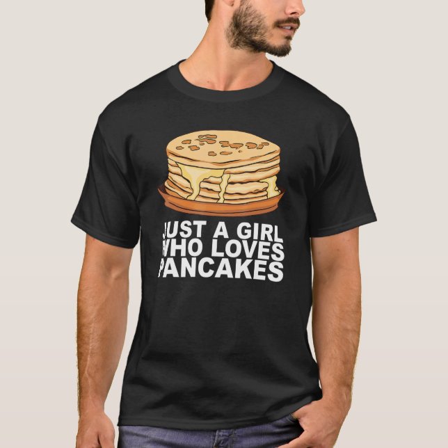 Maple Syrup Pancake Breakfast For A Pancake Maker T-Shirt (Front)