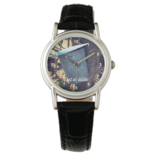 Maple Syrup Sap Bucket On Tree Personalized Watch