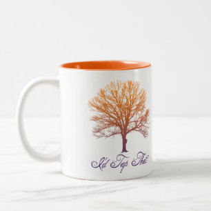 Maple Syrup Tree Two-Tone Coffee Mug