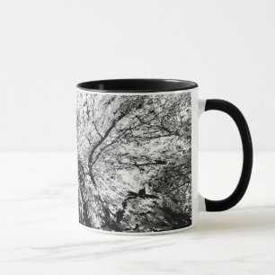 Maple Tree Inkblot Photograph Mug