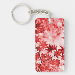 Maple Trees Leaves Design-29997 Key Ring