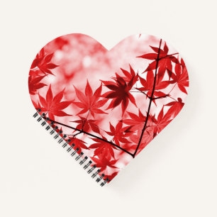Maple Trees Leaves Design Notebook