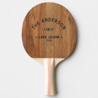 Maple Wood Vintage Seaside Family Name