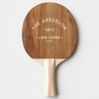 Maple Wood Vintage Seaside Family Name