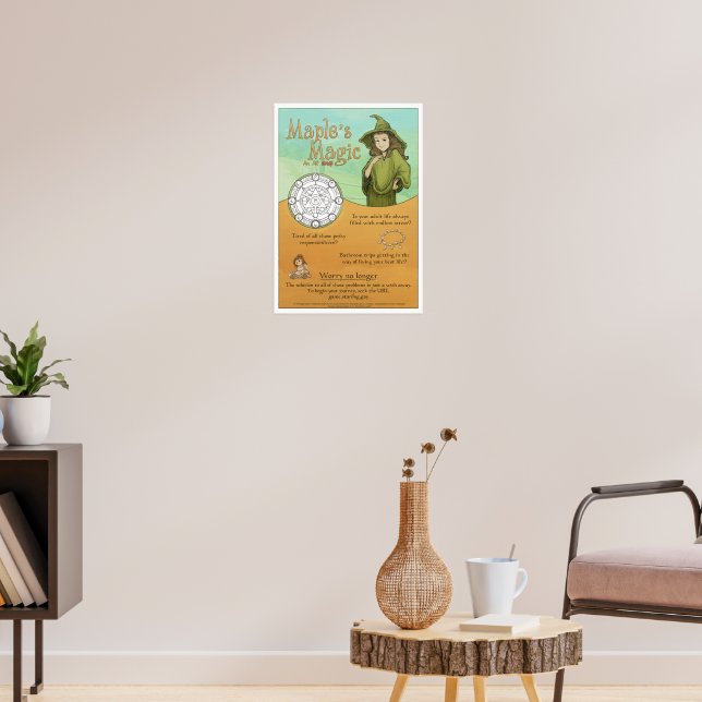 Maple's Magic Poster! Poster (Living Room 3)