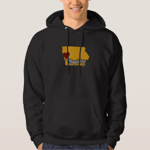 MAPLETON IOWA IA USA Cute Souvenir Merch US City Hoodie