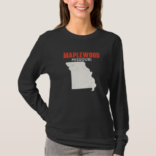 Maplewood Missouri USA State America Travel Missou T-Shirt