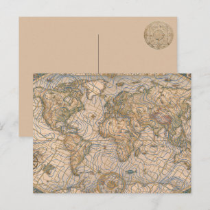 Mappa Mundi Holiday Postcard