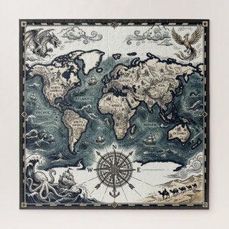 Mappa Mundi Jigsaw Puzzle