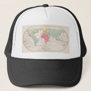 Mappe Monde ou Carte générale de l'Univers Trucker Hat