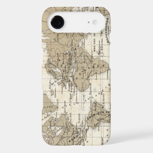 Mappemonde Case-Mate Samsung Galaxy Case (Back)