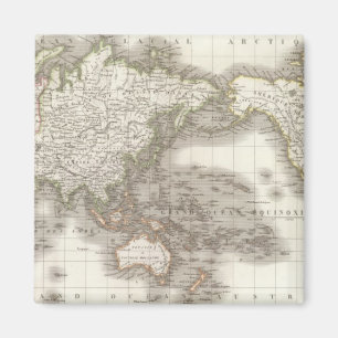 Mappemonde - Globe map Magnet