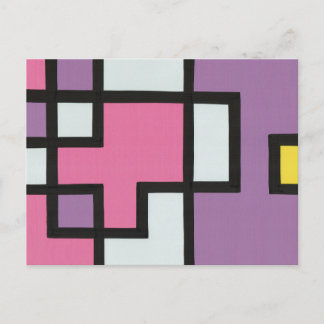 [mapper #2] Postcard Abstract Modern Retro