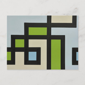 [mapper #3] Postcard Abstract Modern Retro