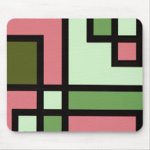 mapper #5 Mouse Pad Abstract Modern geometry