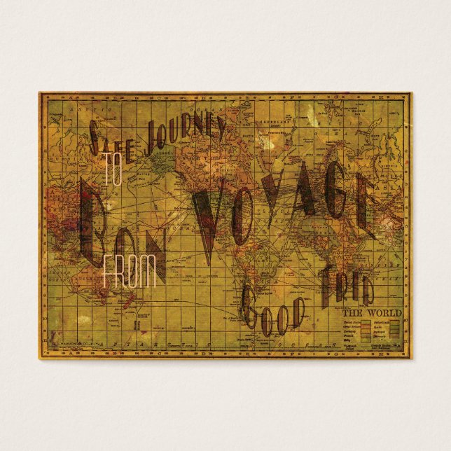 Mapping My Travels (Front)