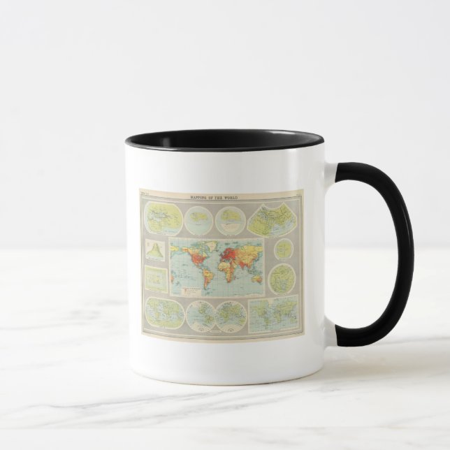 Mapping of the world mug (Right)