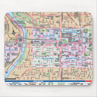 Mapping The City of Brotherly Love Mouse Mat