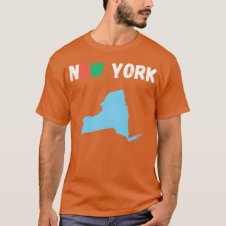 Maps New York Design friends T-Shirt