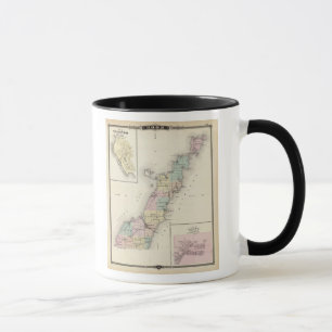 Maps of Door County, Sturgeon Bay and Jenny Mug