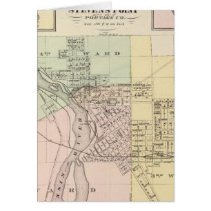 Maps of Stevens Point, Elroy and Wonewoc