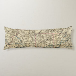 Maps showing the Indiana Body Cushion