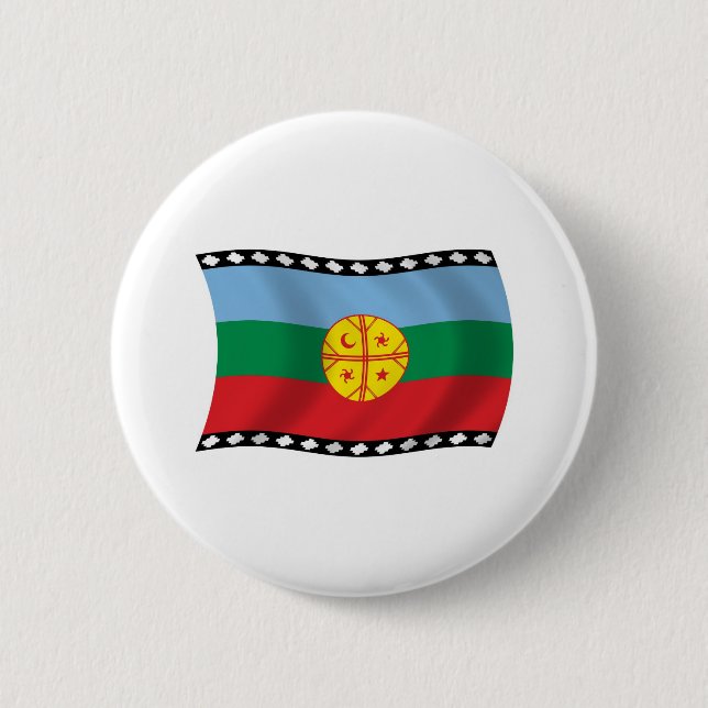 Mapuches Flag Button (Front)