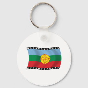 Mapuches Flag Keychain