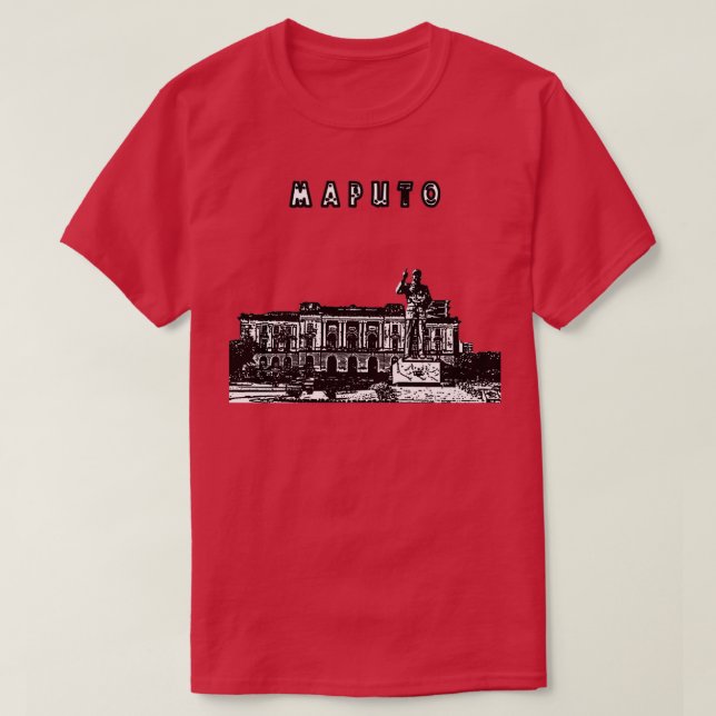 Maputo Mozambique T-Shirt (Design Front)