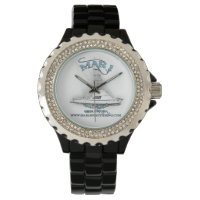 Mar1 Sport Fishing 31' Bertram Rhinestone Watch